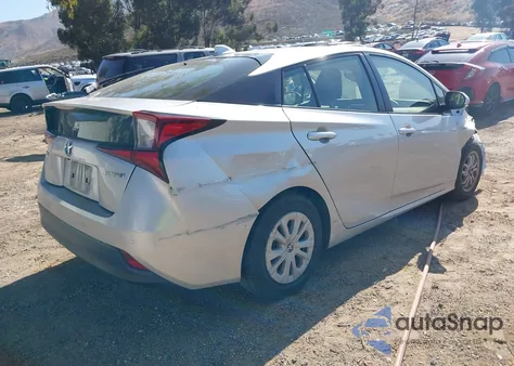 2020 Toyota Prius Le from USA, damaged, VIN JTDKARFU8L3112245